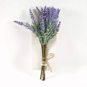 Threshold by Target Faux Blooming Lavender Floral Decor 12" Stems 5 pack‎ NEW